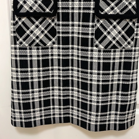 NWT Tommy Hilfiger Black Plaid Dress- Size 10 - Picture 3 of 16